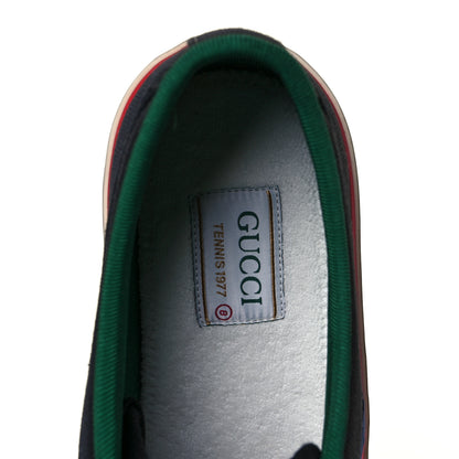 Gucci Canvas Web Mens 1977 Tennis Sneakers 8 Black 7 of 8