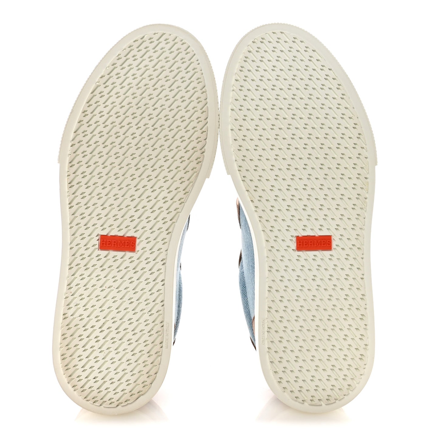 Denim Calfskin Day Sneakers 38 Blue Clair Gold