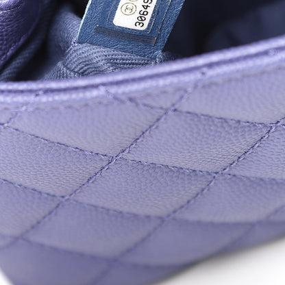 Chanel Caviar Quilted Incognito Extra Mini Coco Handle Flap Blue 7 of 11