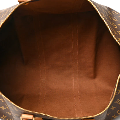 Louis Vuitton Monogram Keepall Bandouliere 55 5 of 19