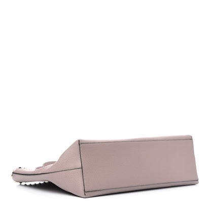 Valentino Garavani Grained Calfskin Rockstud Shoulder Tote Poudre 4 of 13
