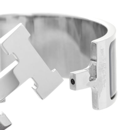 Hermes Enamel Wide Clic Clac H Bracelet PM Ardoise 5 of 6