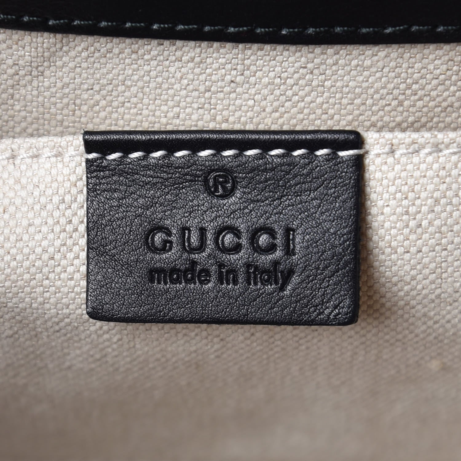 Gucci Guccissima Medium Emily Chain Shoulder Bag Black 9 of 12