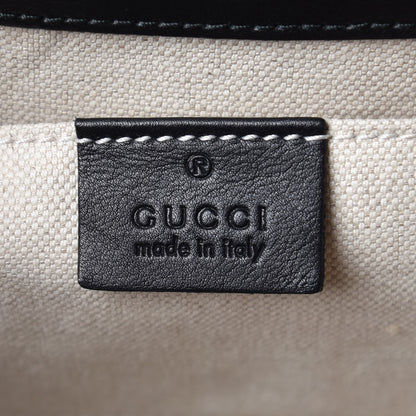 Gucci Guccissima Medium Emily Chain Shoulder Bag Black 9 of 12