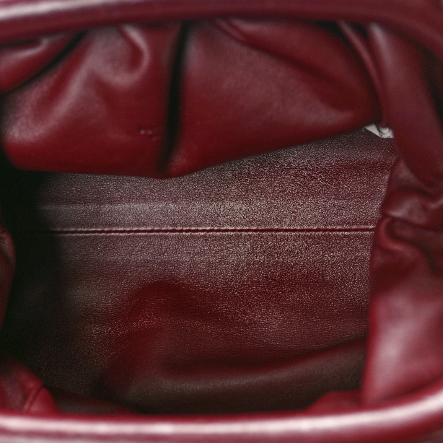 Bottega Veneta Butter Calfskin The Mini Pouch Bordeaux 5 of 10