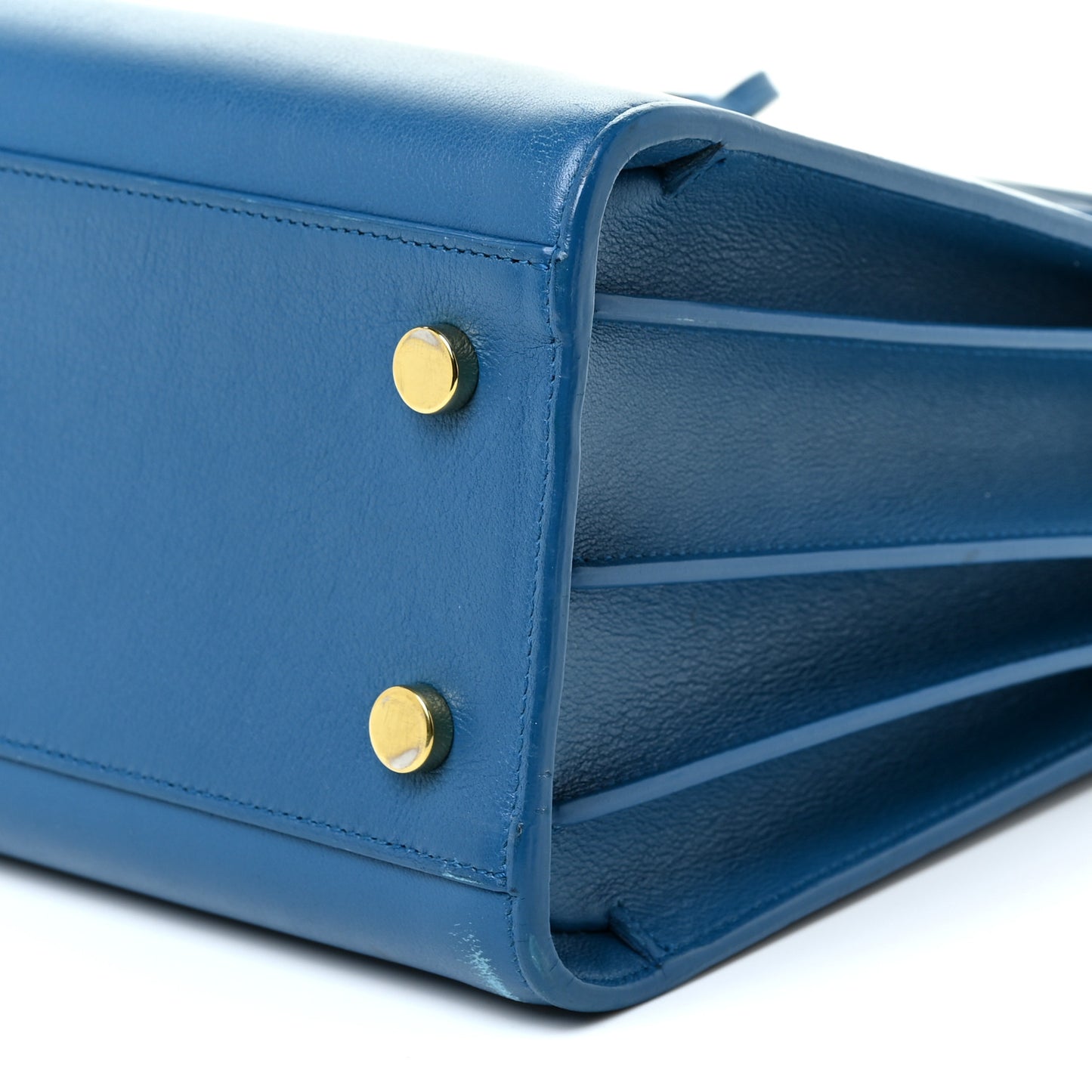 Calfskin Baby Sac De Jour Indigo