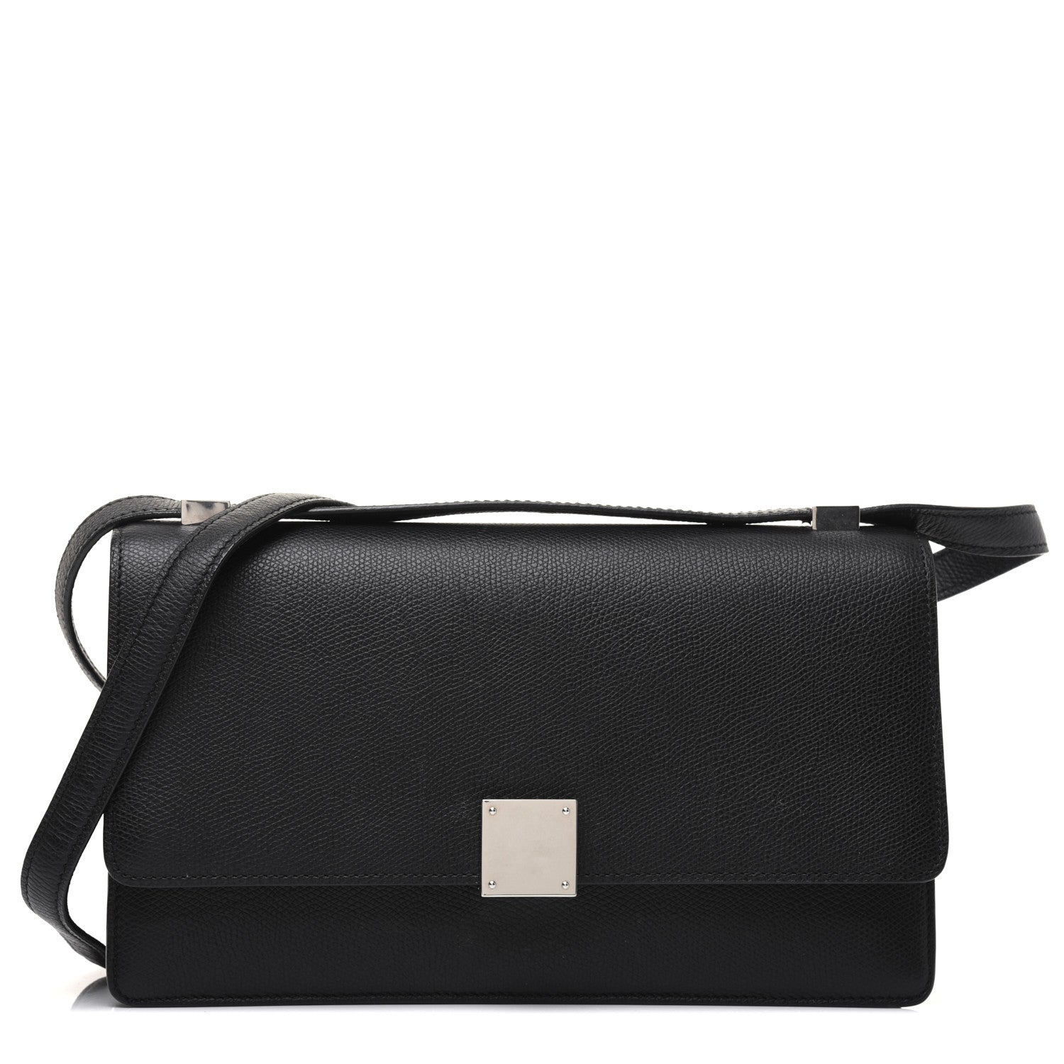 Celine Baby Grained Calfskin Small Case Flap Black 1 of 21