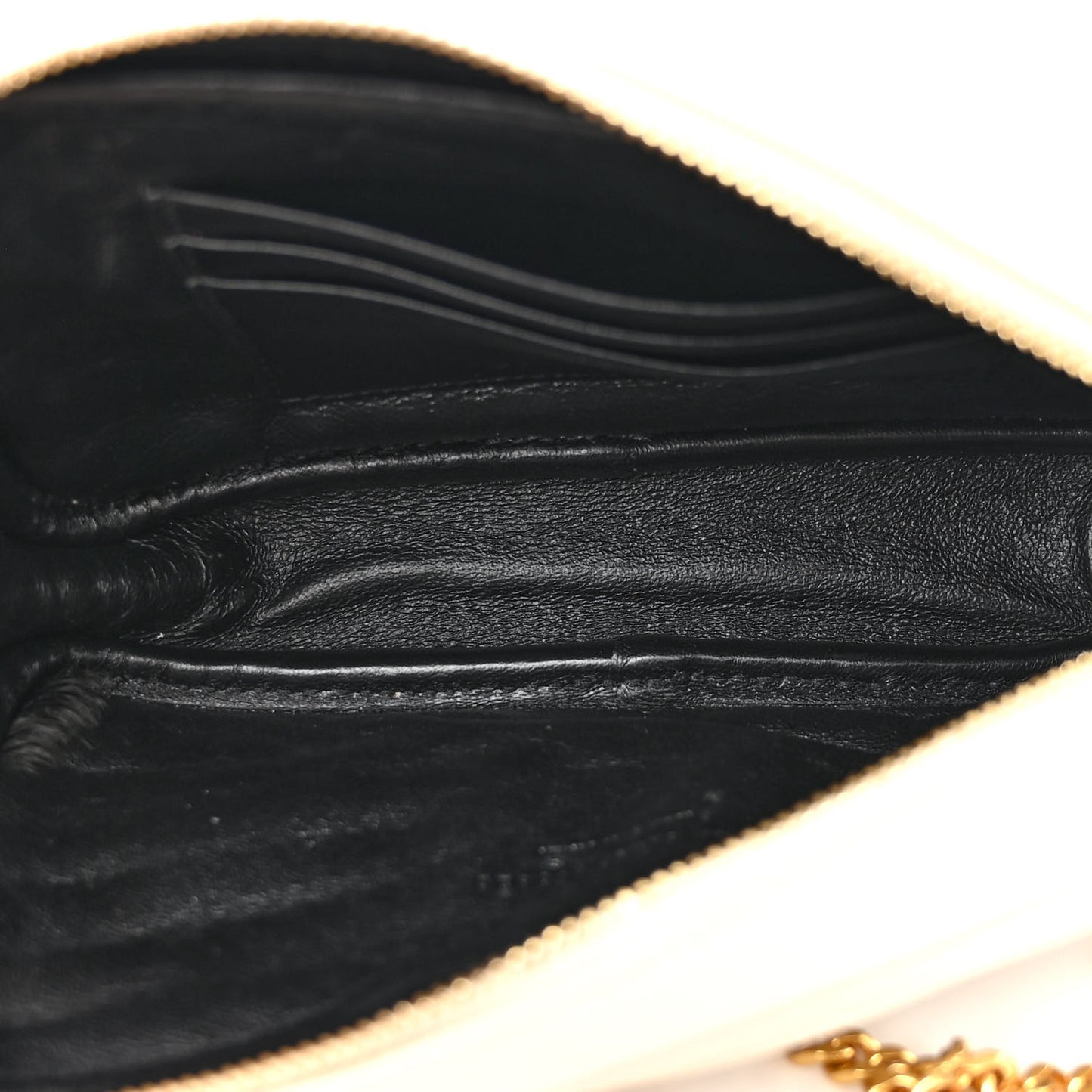 Grain De Poudre Matelasse Monogram Mini Lou Camera Bag Crema Soft