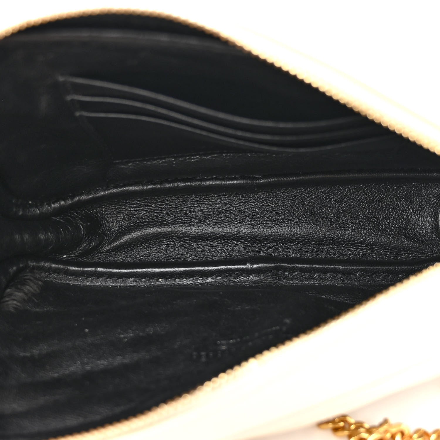 Saint Laurent Grain De Poudre Matelasse Monogram Mini Lou Camera Bag Crema Soft 5 of 10