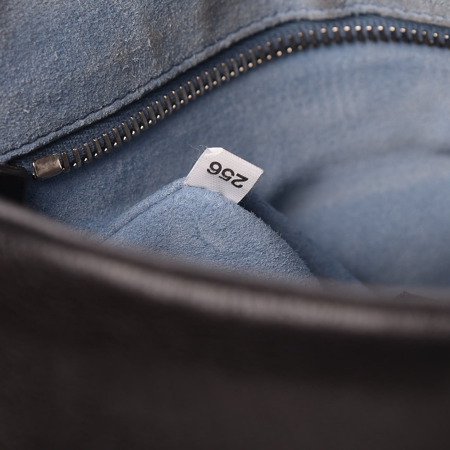 Glace Calf Etiquette Flap Black Astrale