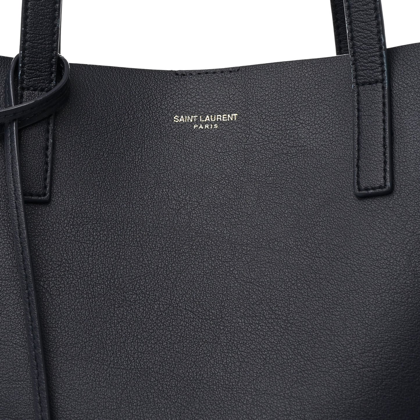 Calfskin Large Shopping Tote Deep Marine