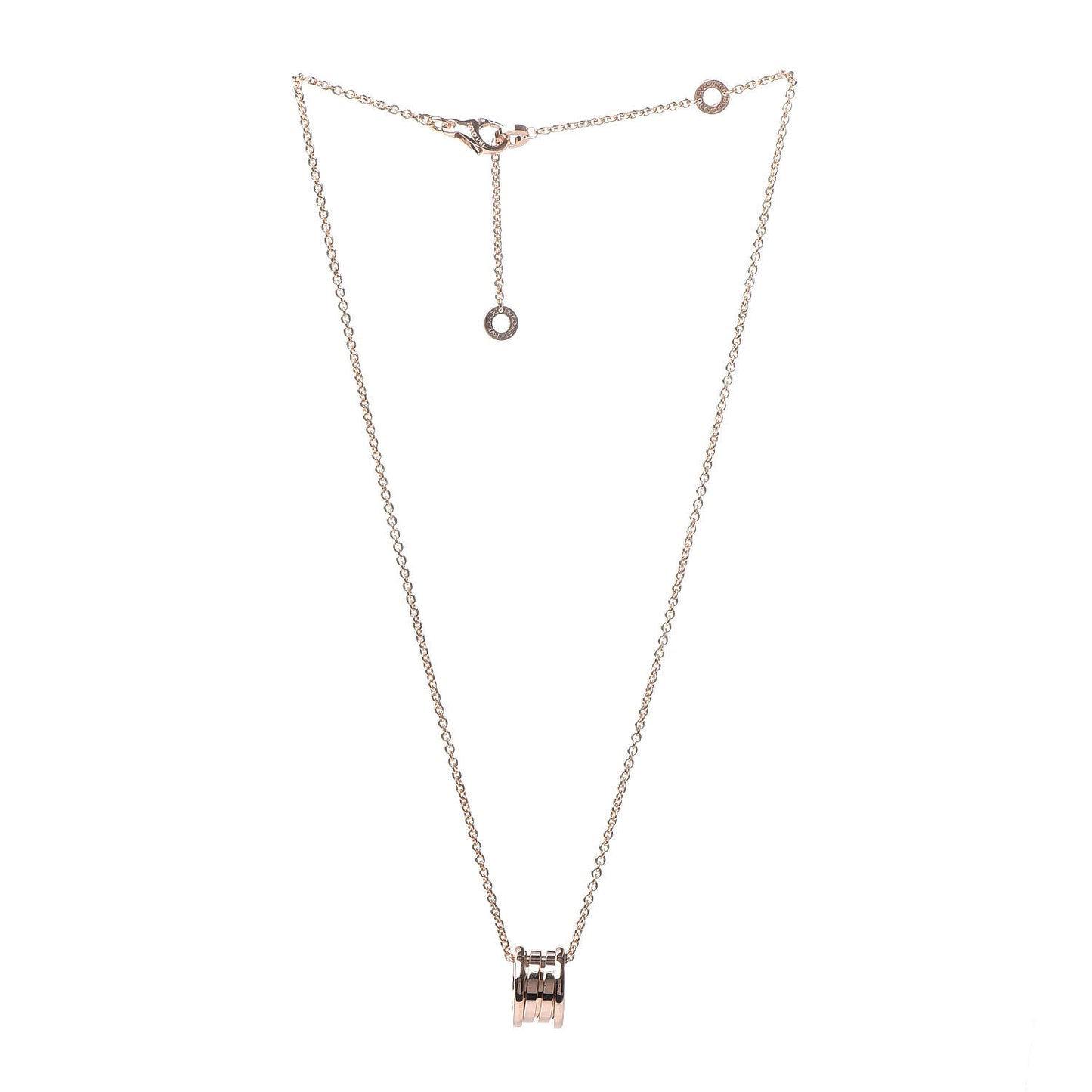 18K Rose Gold B.Zero1 Pendant Necklace
