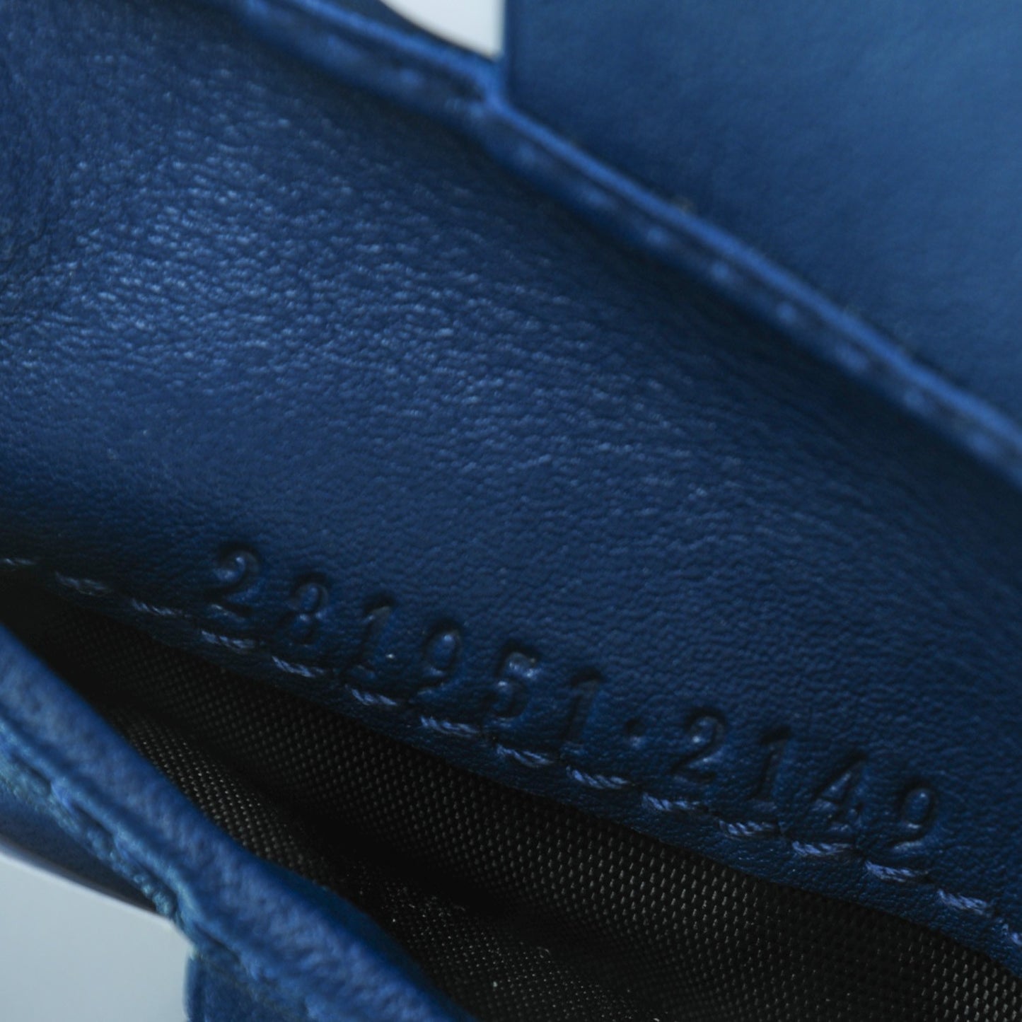 Monogram GG Supreme Bi-Fold Wallet Blue
