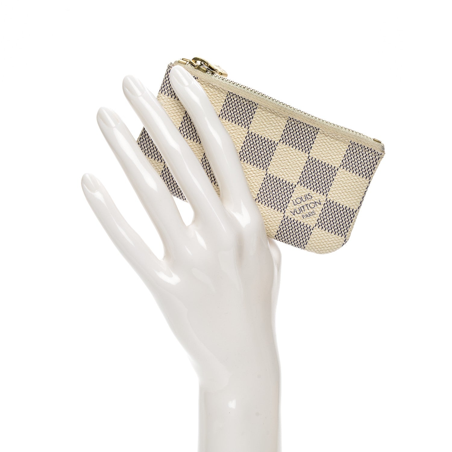 Louis Vuitton Damier Azur Key Pouch 2 of 6