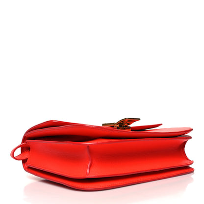 Celine Goatskin Medium Classic Box Flap Bag Alizarin 3 of 11