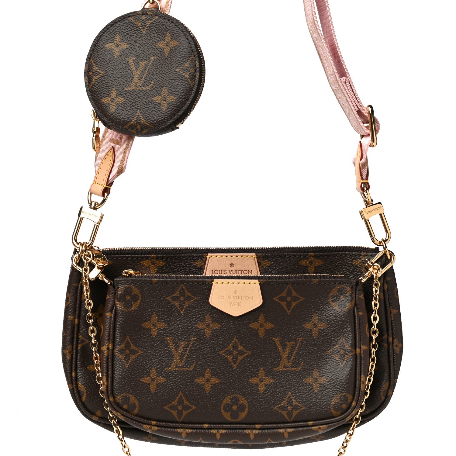 Louis Vuitton Monogram Multi Pochette Accessories Rose Clair 11 of 14