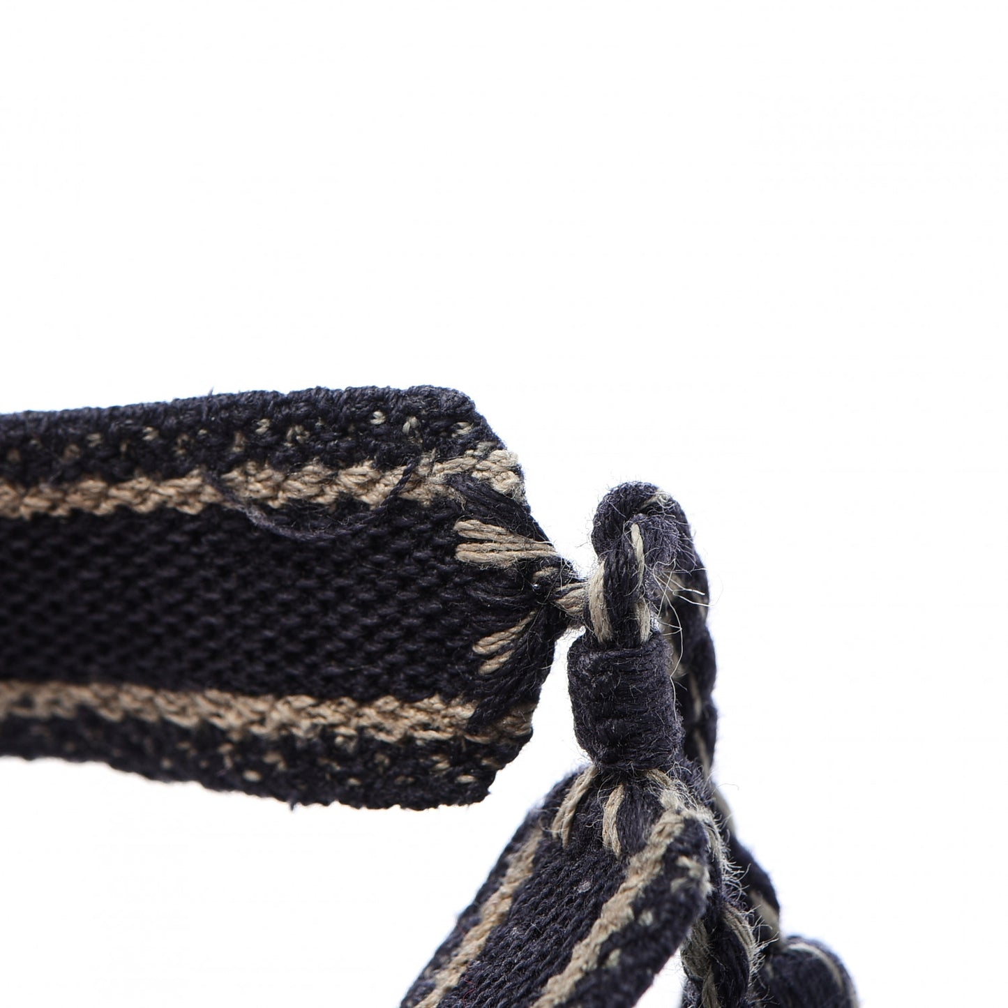 Woven Cotton J'Adior Friendship Bracelet Set Navy