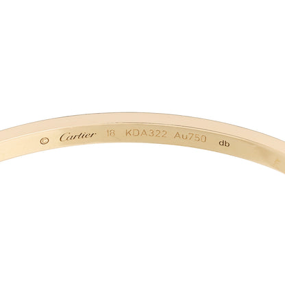 Cartier 18K Yellow Gold Small LOVE Bracelet 18 6 of 8