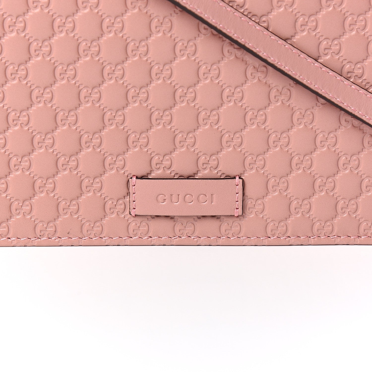 Gucci Microguccissima Crossbody Wallet Soft Pink 8 of 9