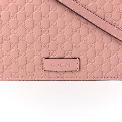 Gucci Microguccissima Crossbody Wallet Soft Pink 8 of 9