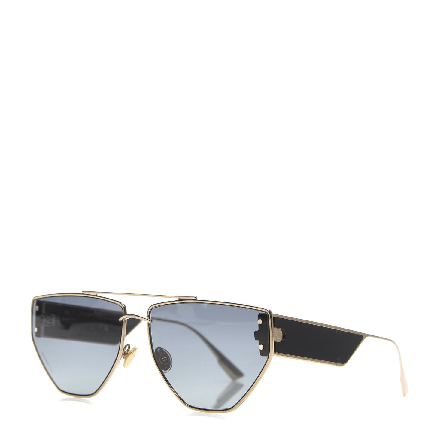 Clan 2 Aviator Sunglasses Black Gold
