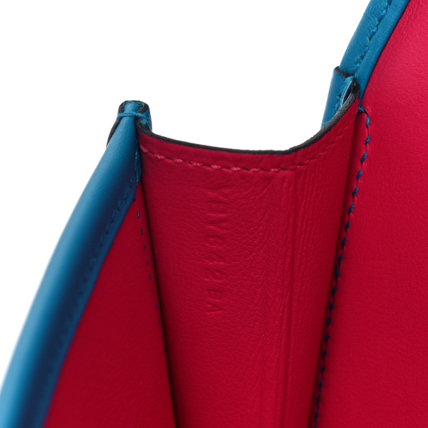 Hermes Swift Verso Jige Elan 29 Clutch Bleu Frida Rose Mexico 7 of 10
