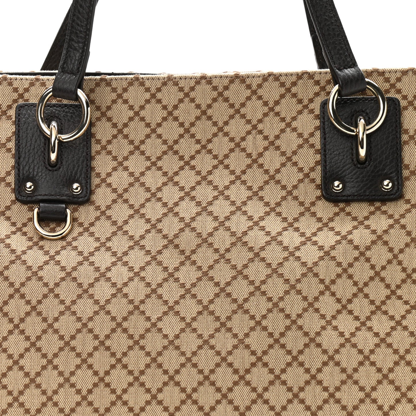 Diamante Medium Vertical Tote Dark Brown