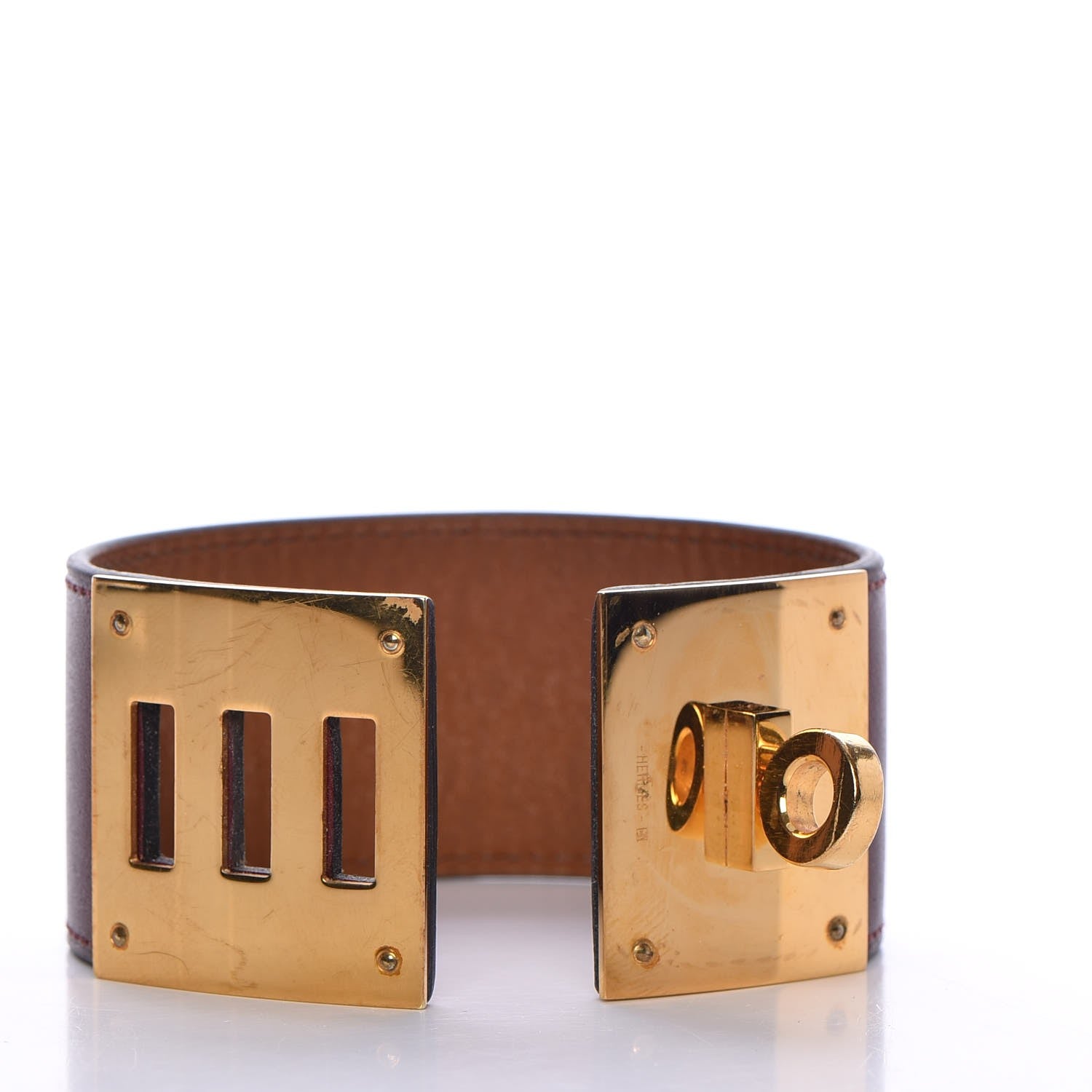 Hermes Swift Kelly Dog Bracelet T2 Bordeaux 6 of 7