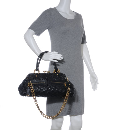 Marc Jacobs Quilted Leather East West Stam Bag Black 2 of 7