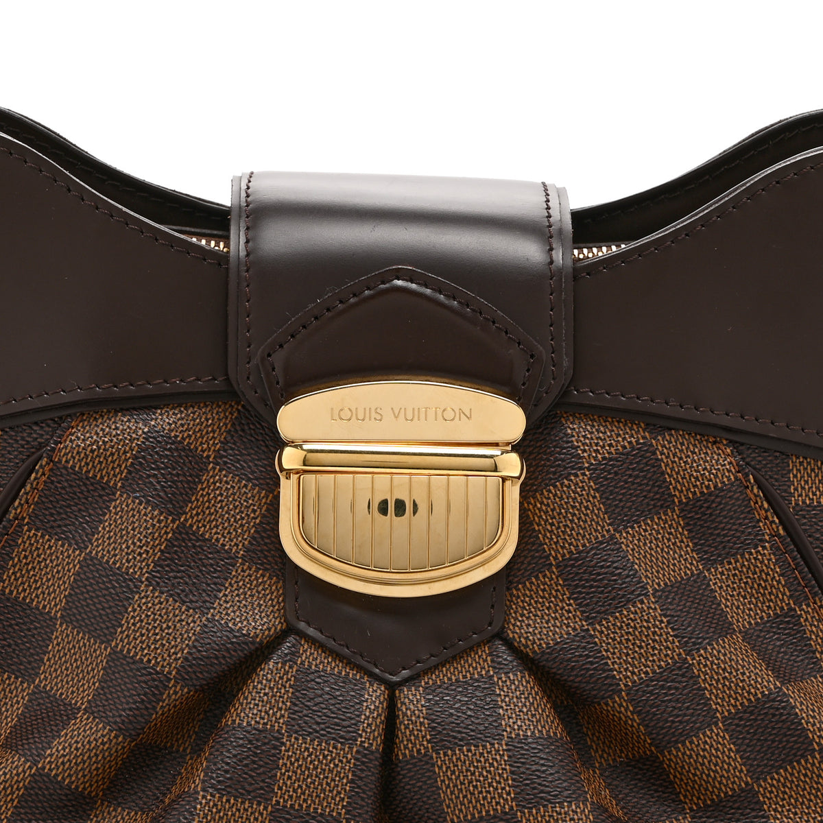 Louis Vuitton Damier Ebene Sistina MM 8 of 10