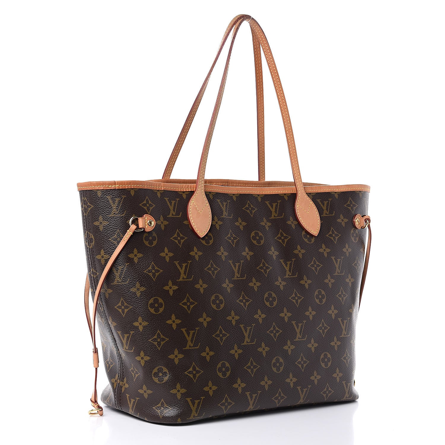 Louis Vuitton Monogram V Neverfull MM Turquoise 3 of 17
