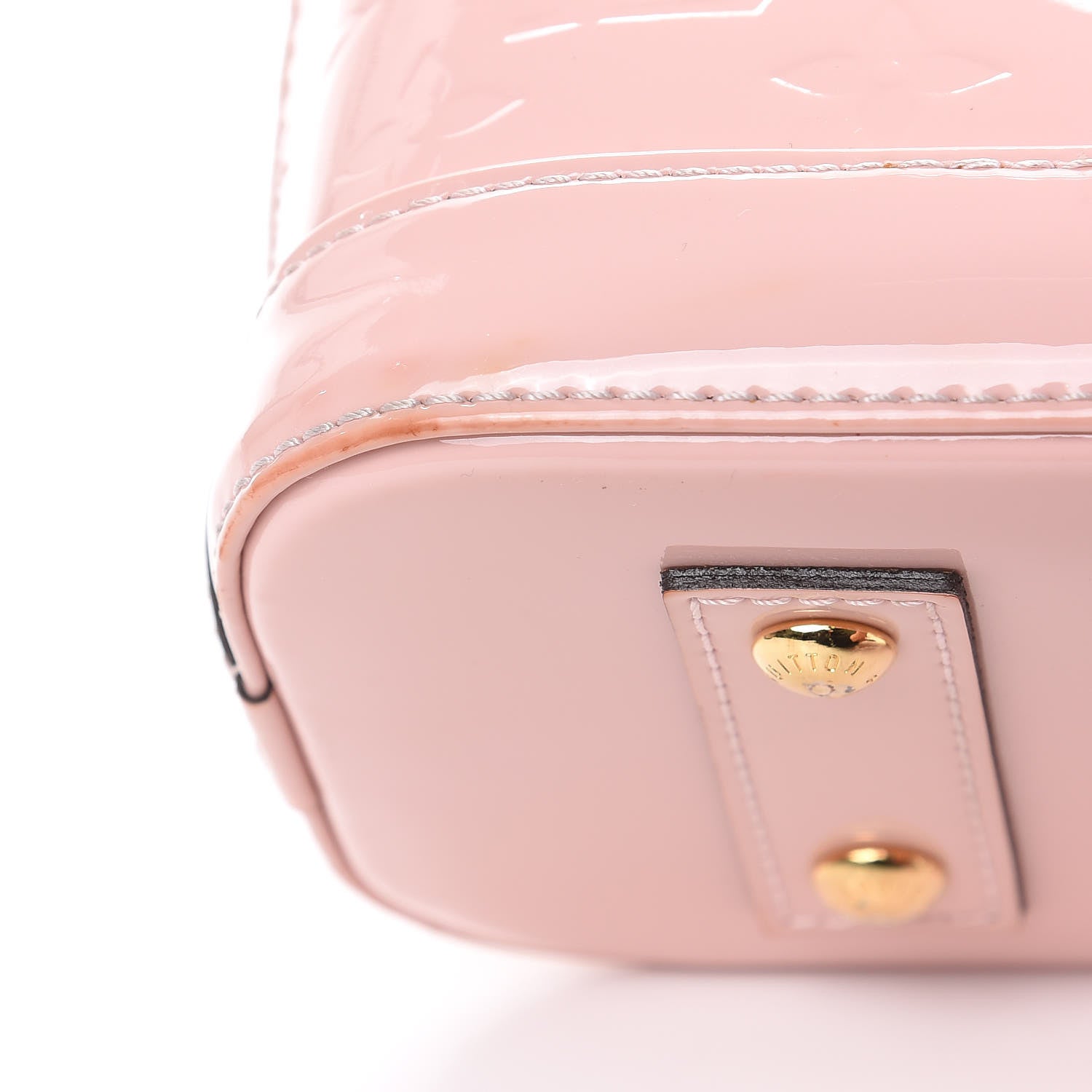 Louis Vuitton Vernis Alma BB Rose Ballerine 11 of 20