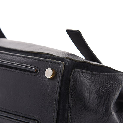 Saint Laurent Calfskin Canvas Medium Muse Two Black 11 of 22