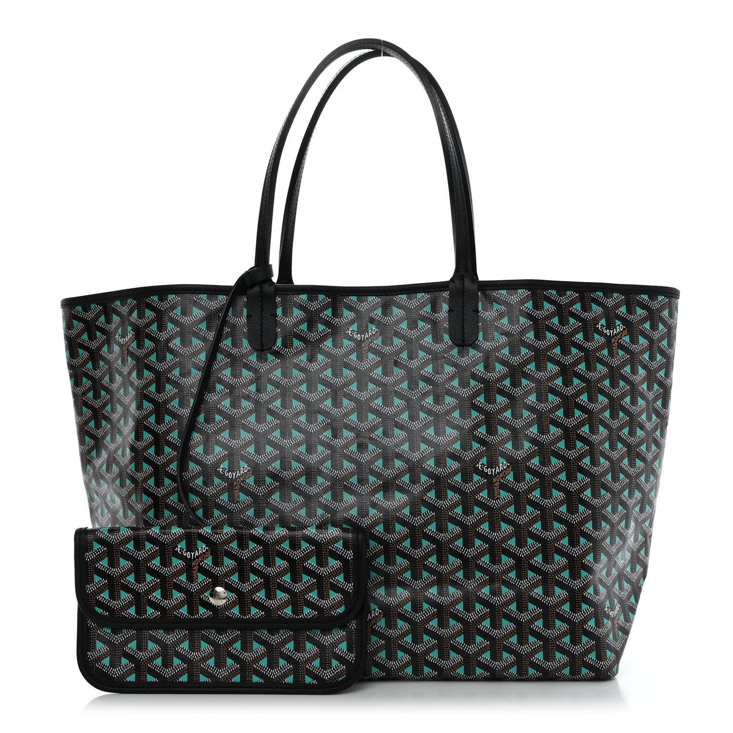 Goyardine Saint Louis Claire Voie PM Black Opaline