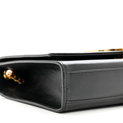 Saint Laurent Smooth Calfskin Medium Classic Monogram Kate Tassel Satchel Black 8 of 9