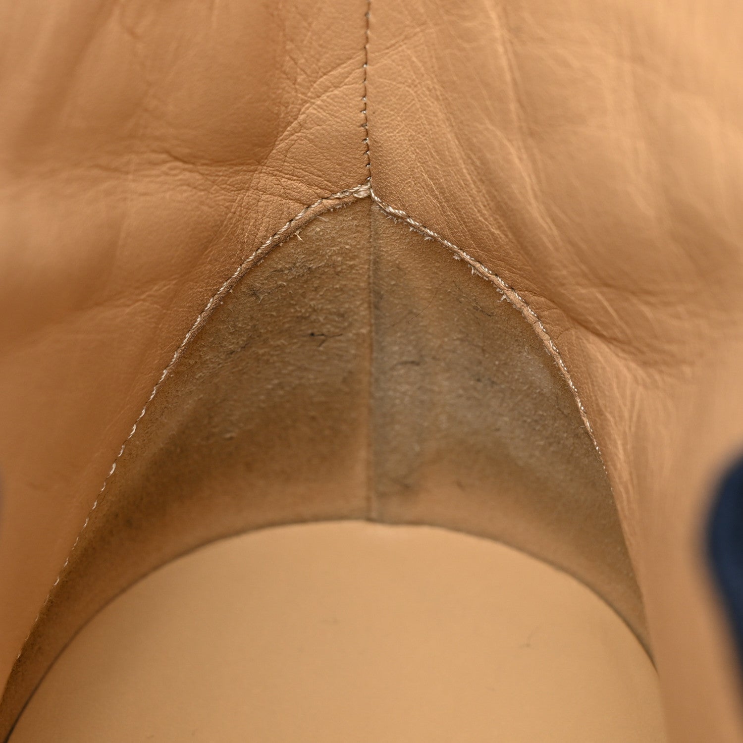 Christian Louboutin Calfskin Mens Louis Spikes Flat Sneakers 44 Navy Black 12 of 14