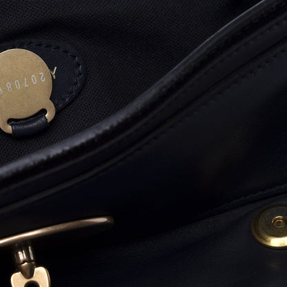 Mulberry Silky Nappa Suede Medium Panel Alexa Midnight Blue 9 of 10