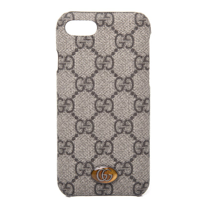 Gucci GG Supreme Monogram Ophidia iPhone 7/8 Case 1 of 14