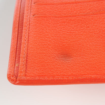 Chanel Goatskin Camellia Embossed Flap Wallet Coral 14 of 16