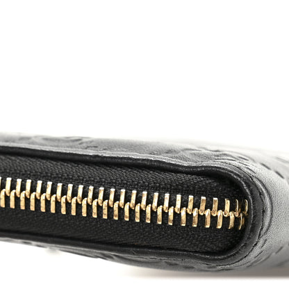 Gucci Guccissima Signature Zip Around Organizer Wallet Black 9 of 11