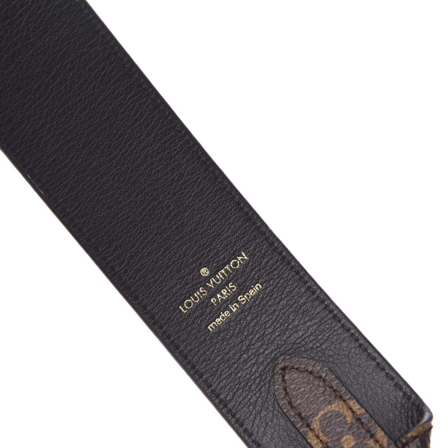 Monogram Bandouliere Shoulder Strap Black