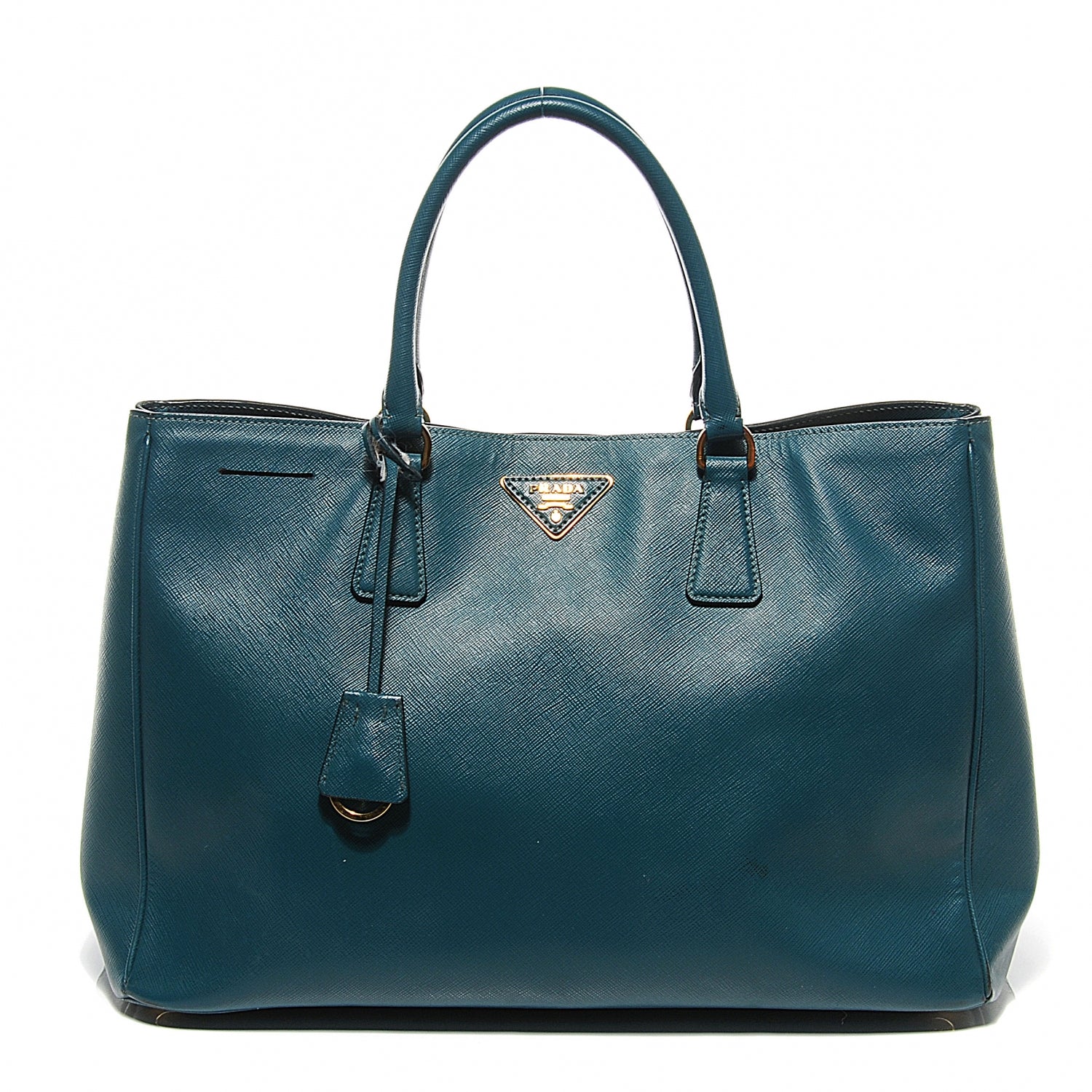 Prada Saffiano Lux Tote Ottanio 1 of 10