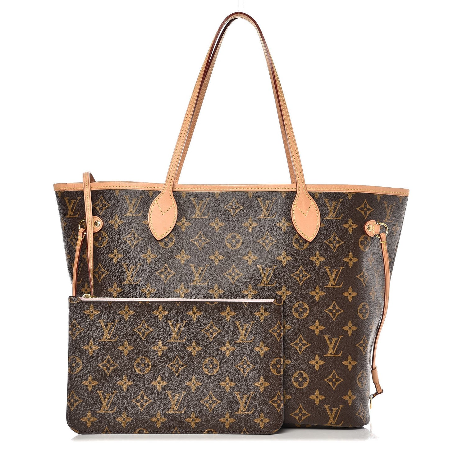 Monogram Neo Neverfull MM Rose Ballerine