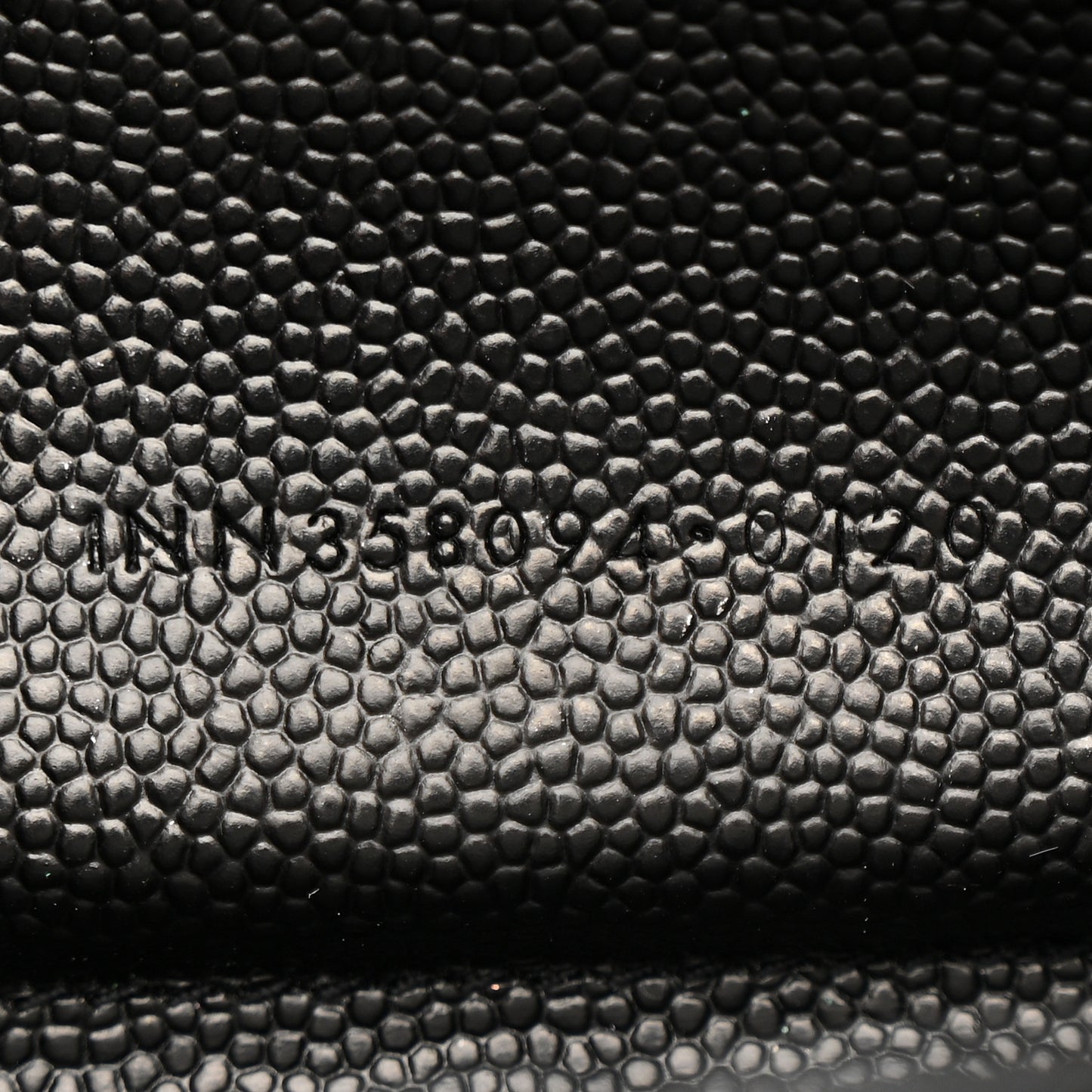 Grain De Poudre Matelasse Chevron Monogram Zip Around Wallet Black