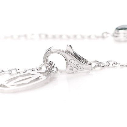 Cartier 18K White Gold Sapphire Saphirs Legers de Pendant Necklace 5 of 6