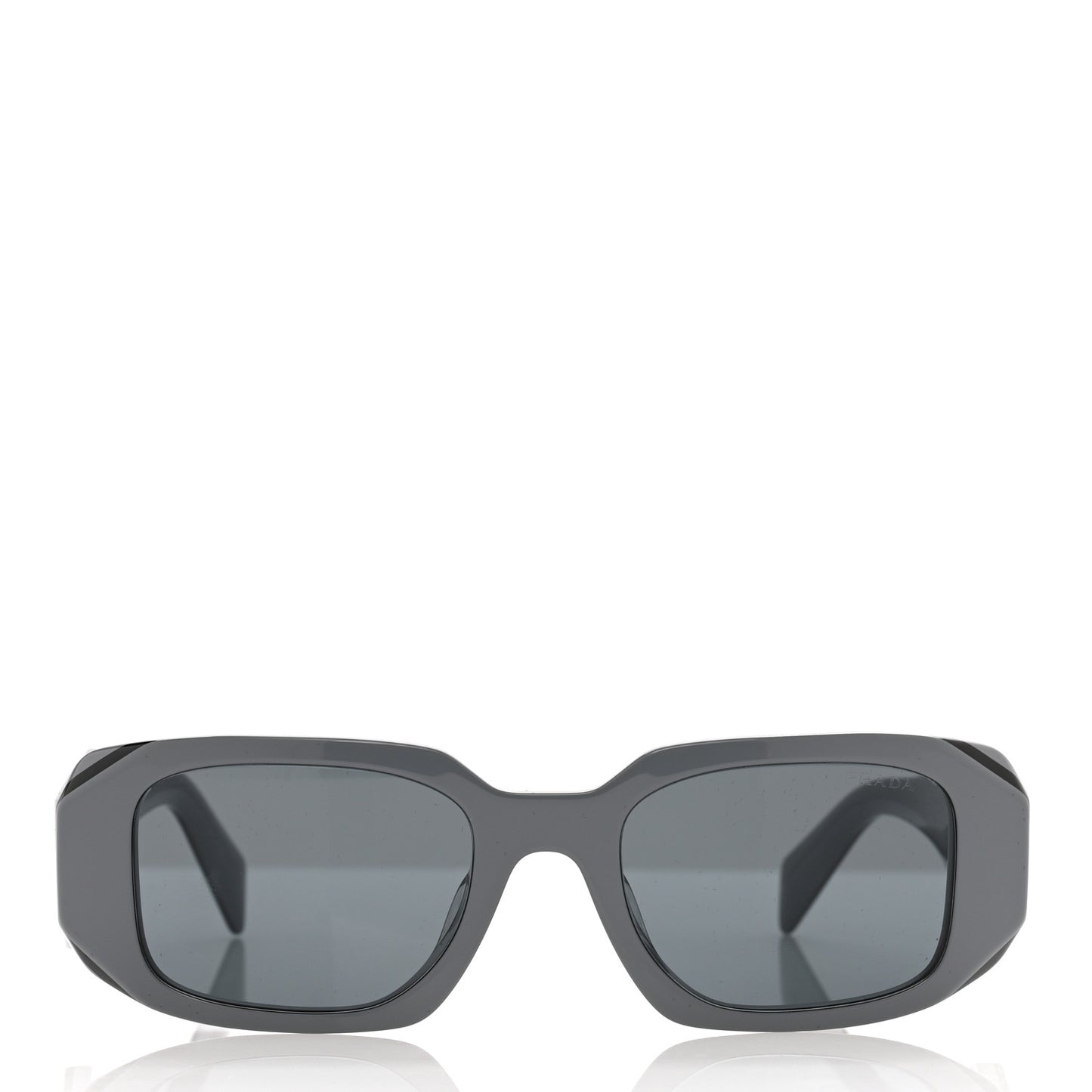 Acetate Symbole Sunglasses SPR 17W Dark Grey