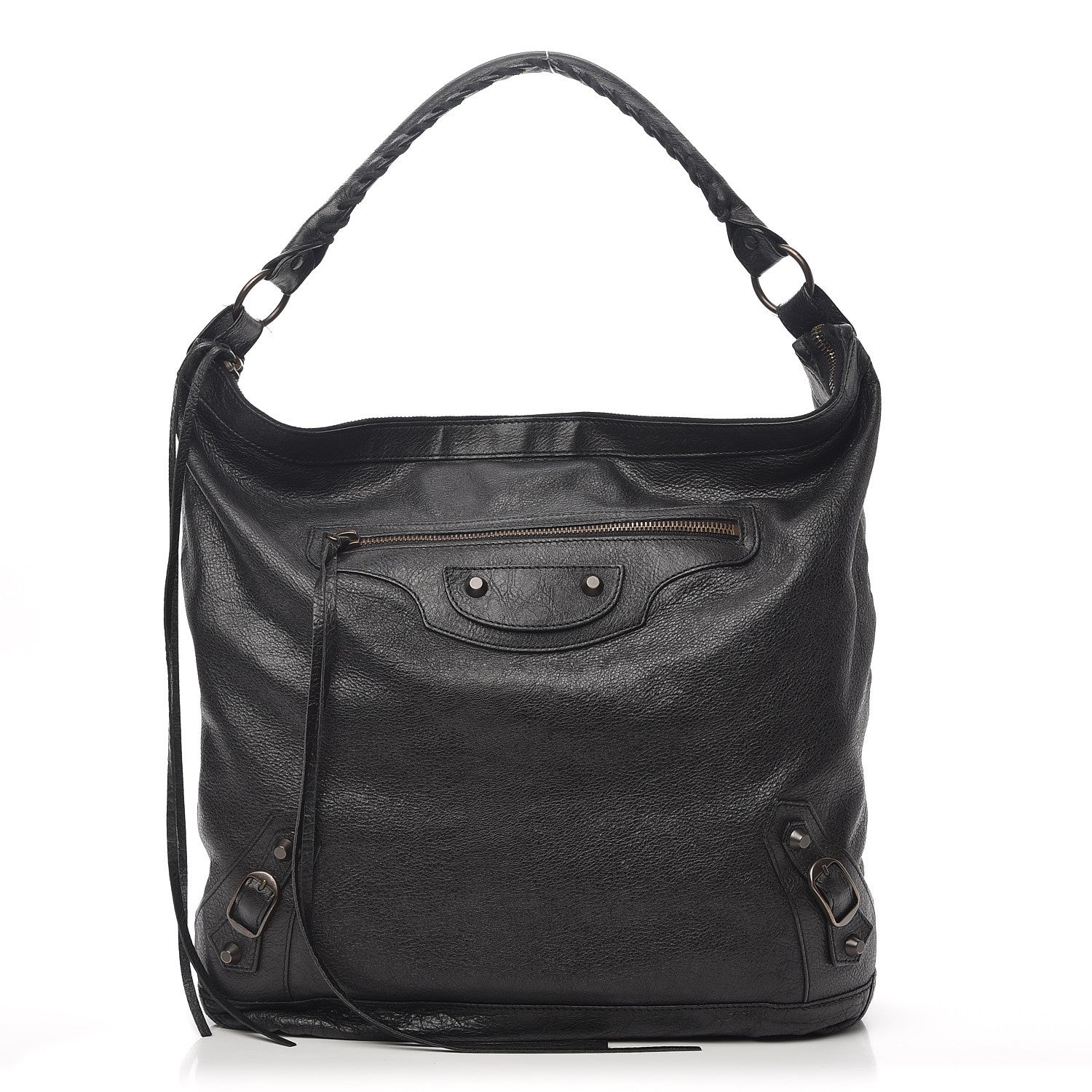 Balenciaga Agneau Classic Hardware Day Hobo Black 1 of 3
