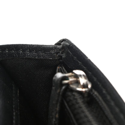 Chanel Patent Camellia Embossed Yen Wallet Black 13 of 13