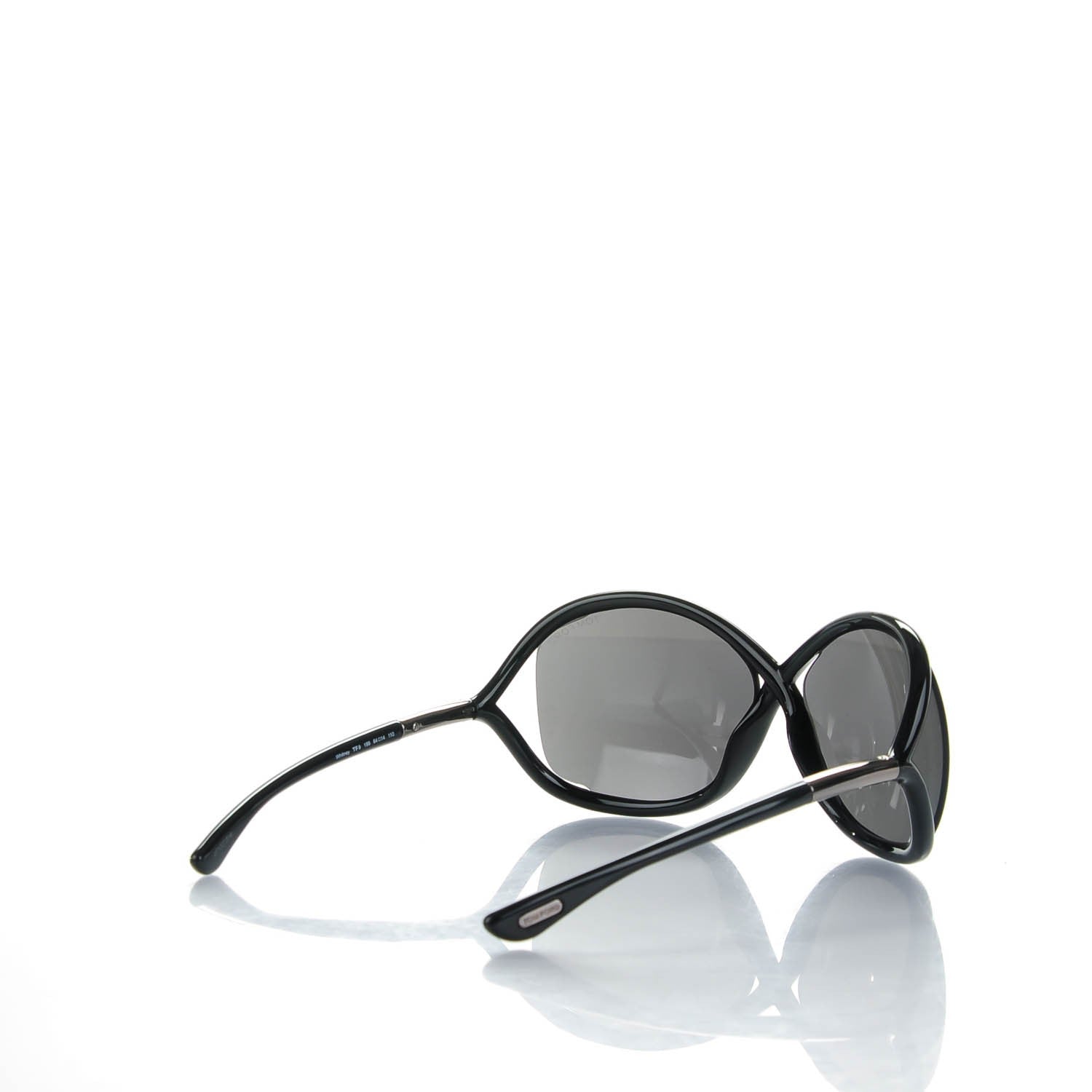 Tom Ford Acetate Whitney Crossover Sunglasses TF9 Black 3 of 6