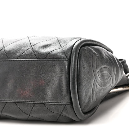 Chanel Lambskin Ultimate Soft Hobo Black 10 of 11
